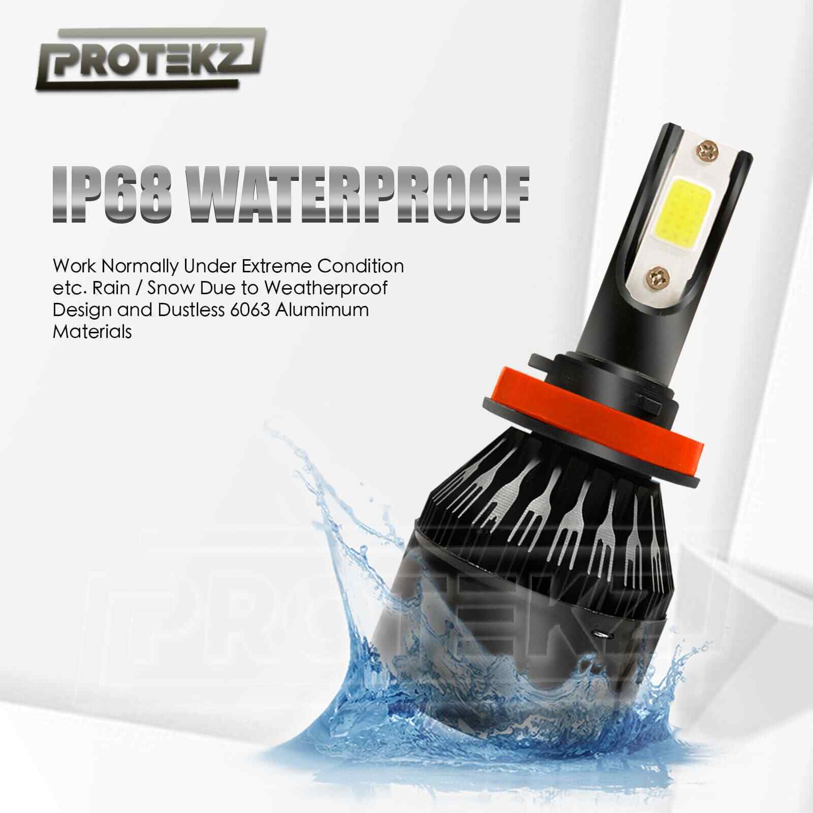 H4 LED 100W Headlight Kit Bulbs Replace Xenon HID Halogen Lamp 6000k CSP