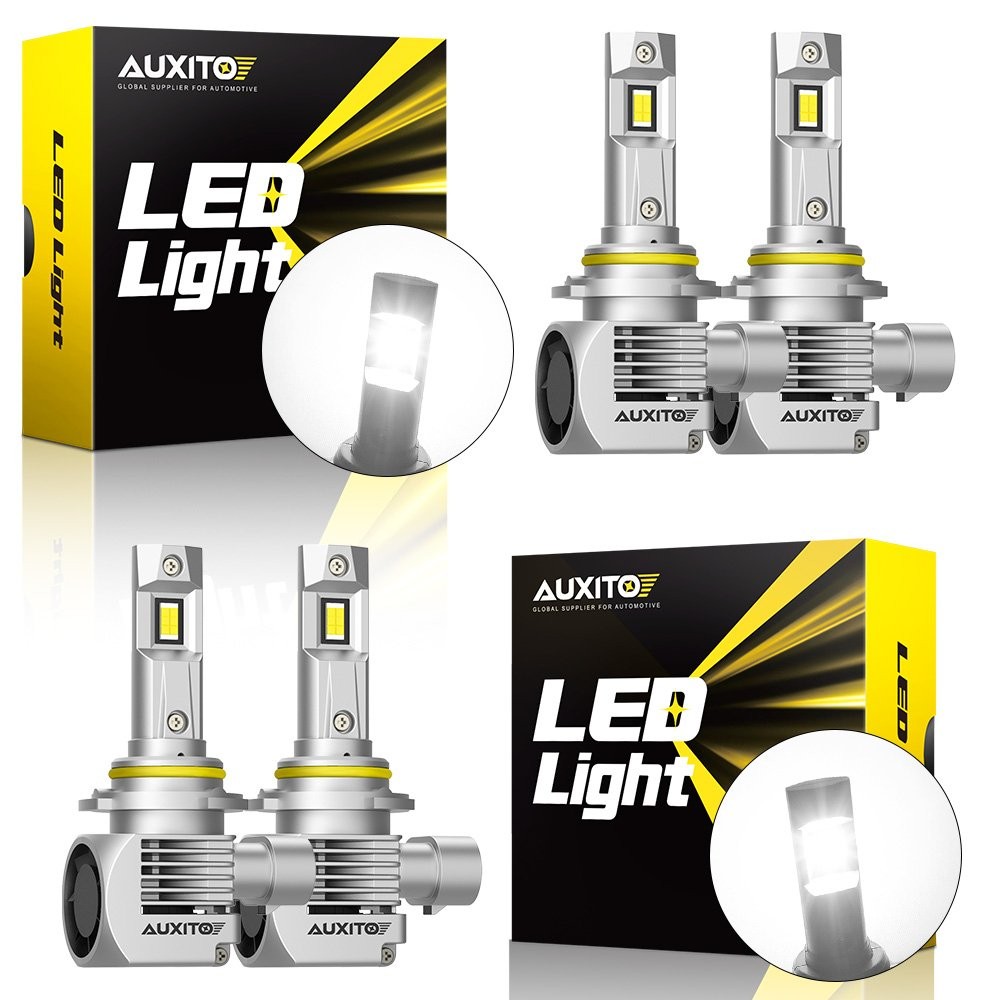 2-Side 9005 9006 Combo LED Headlight Kit Hi-Low Beam Bulbs Bright White 60000LM