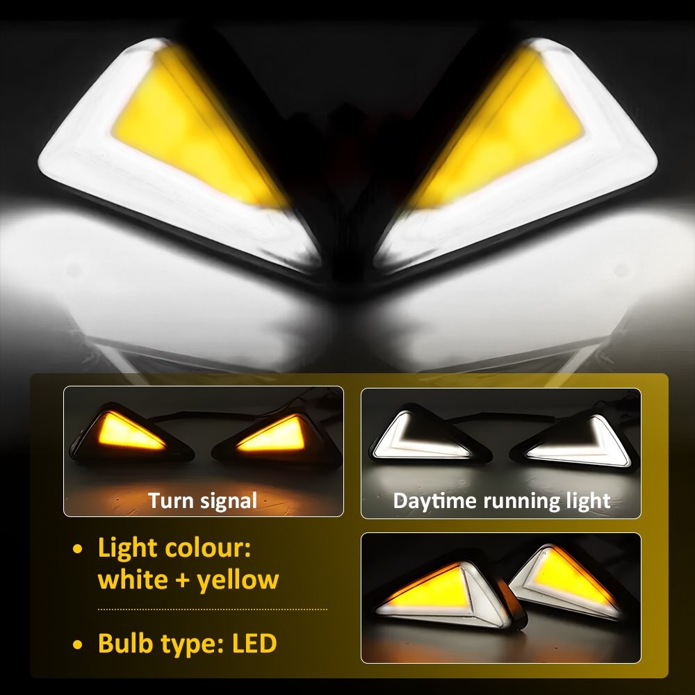 Indicator Turn Signal Light Smoke Flush Mount Blinker fit Yamaha YZF R1 R6 4-20X