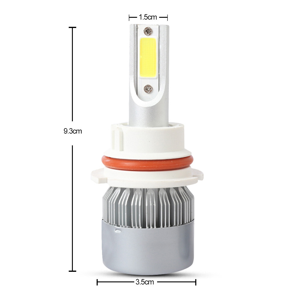 4X 9004 LED Headlight Kit 2200W 330000LM High Low Dual Beam Bulbs 6500K White
