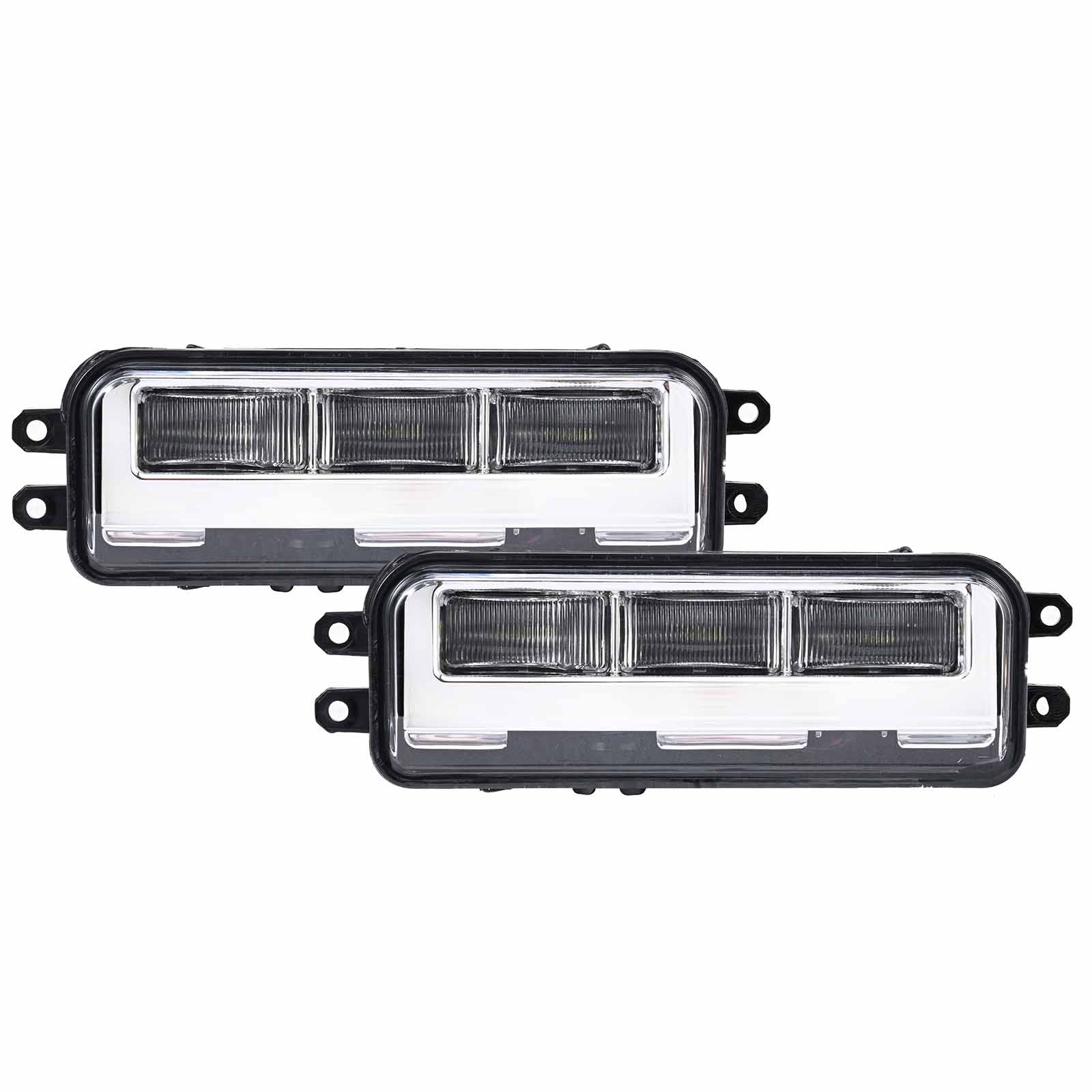 For 2024-2025 Toyota Tacoma LED Bumper Fog Lights Driving Lamps w/ Switch Pair