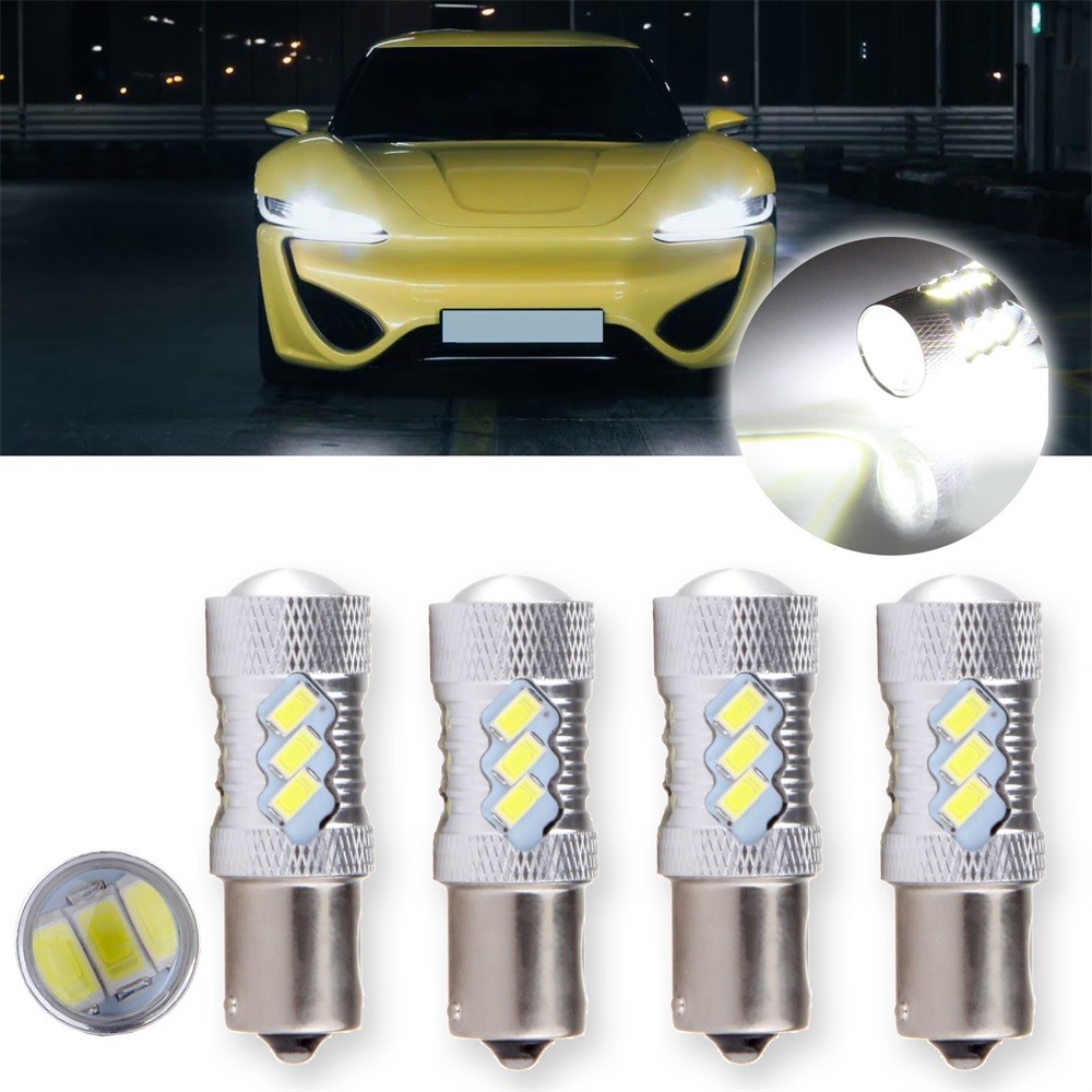 4X 2018 US Stock Daytime Running Light 60W 5007 P21W Hige Power LED 16 SMD