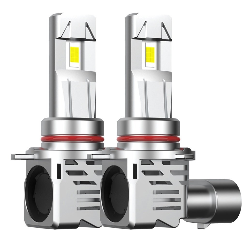 2PCS 9012 LED Headlight Bulb Conversion Kit Hi&Low Beam Lamp 6000K Super White