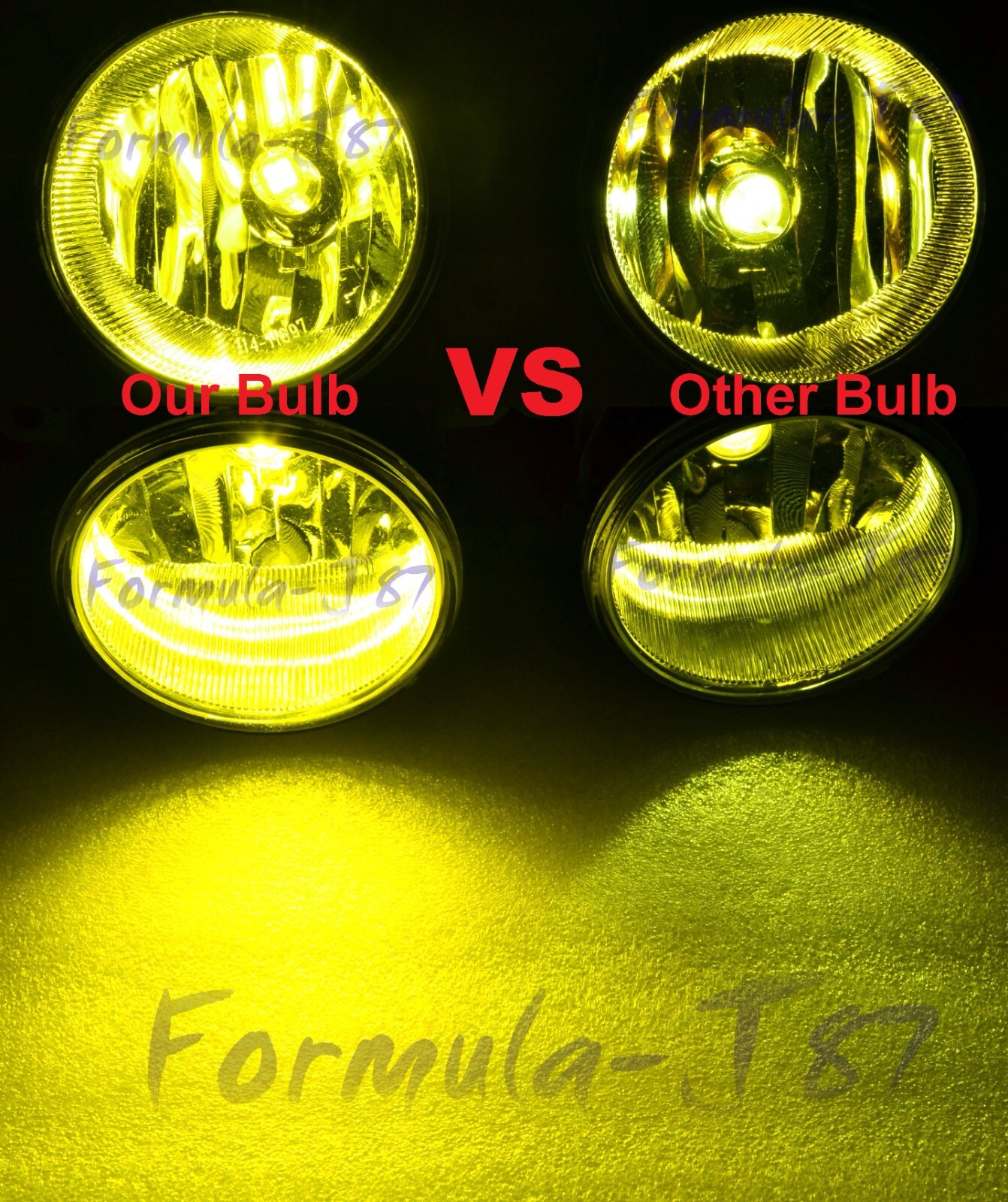 LED 20W PSX24W 2504 Yellow 3000K Two Bulbs Fog Light Replacement Upgrade Stock