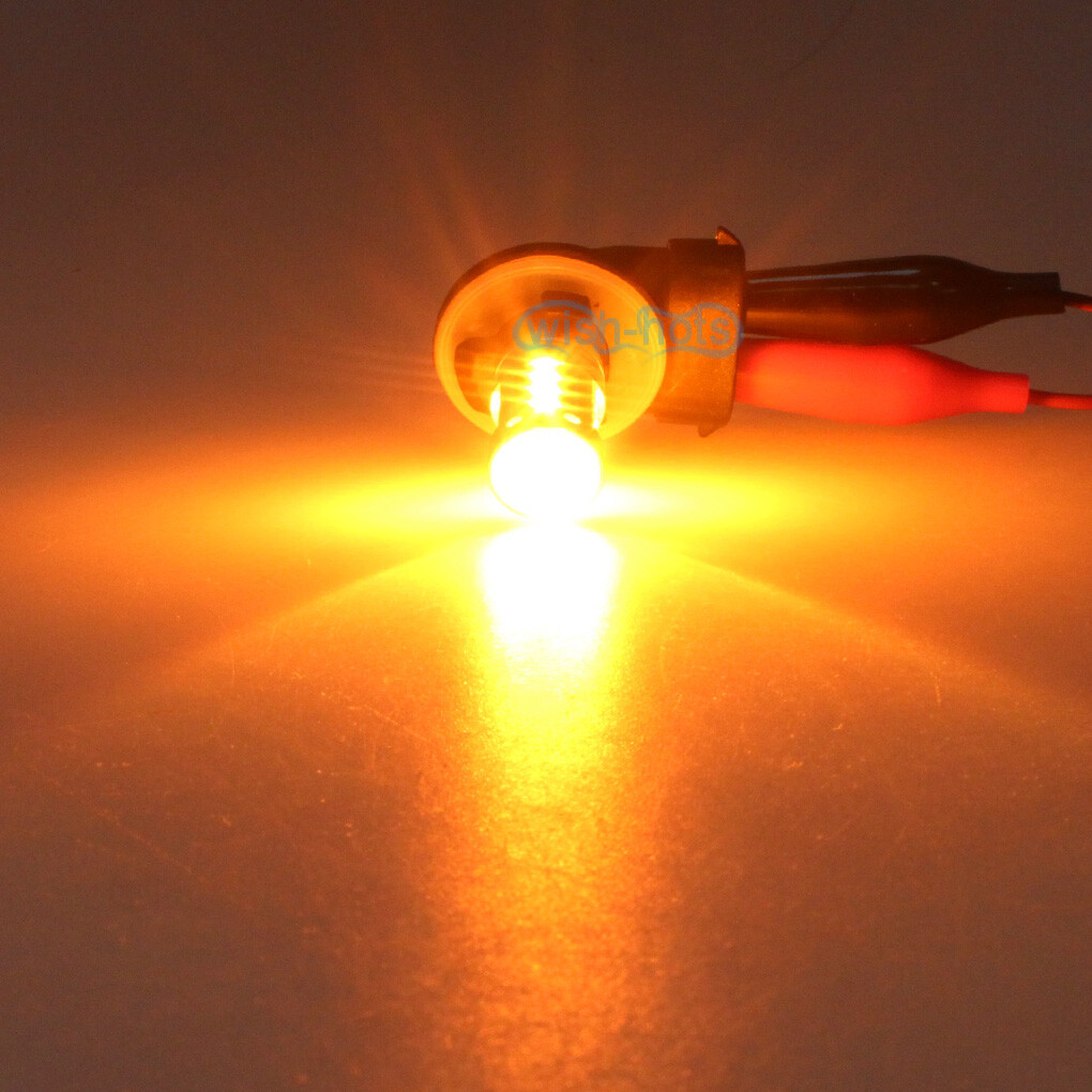 Amber 881 889 H27W/2 LED Fog Light Bulb Lamp 1600LM for Hyundai Elantra Accent