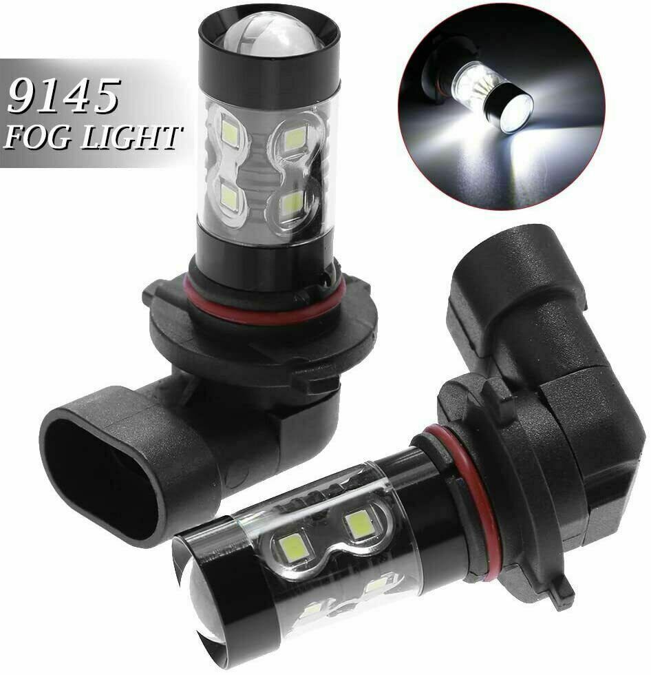 6X White LED Headlight Hi-Lo Fog Light Bulbs For Ford F250 F350 F450 2005-2019