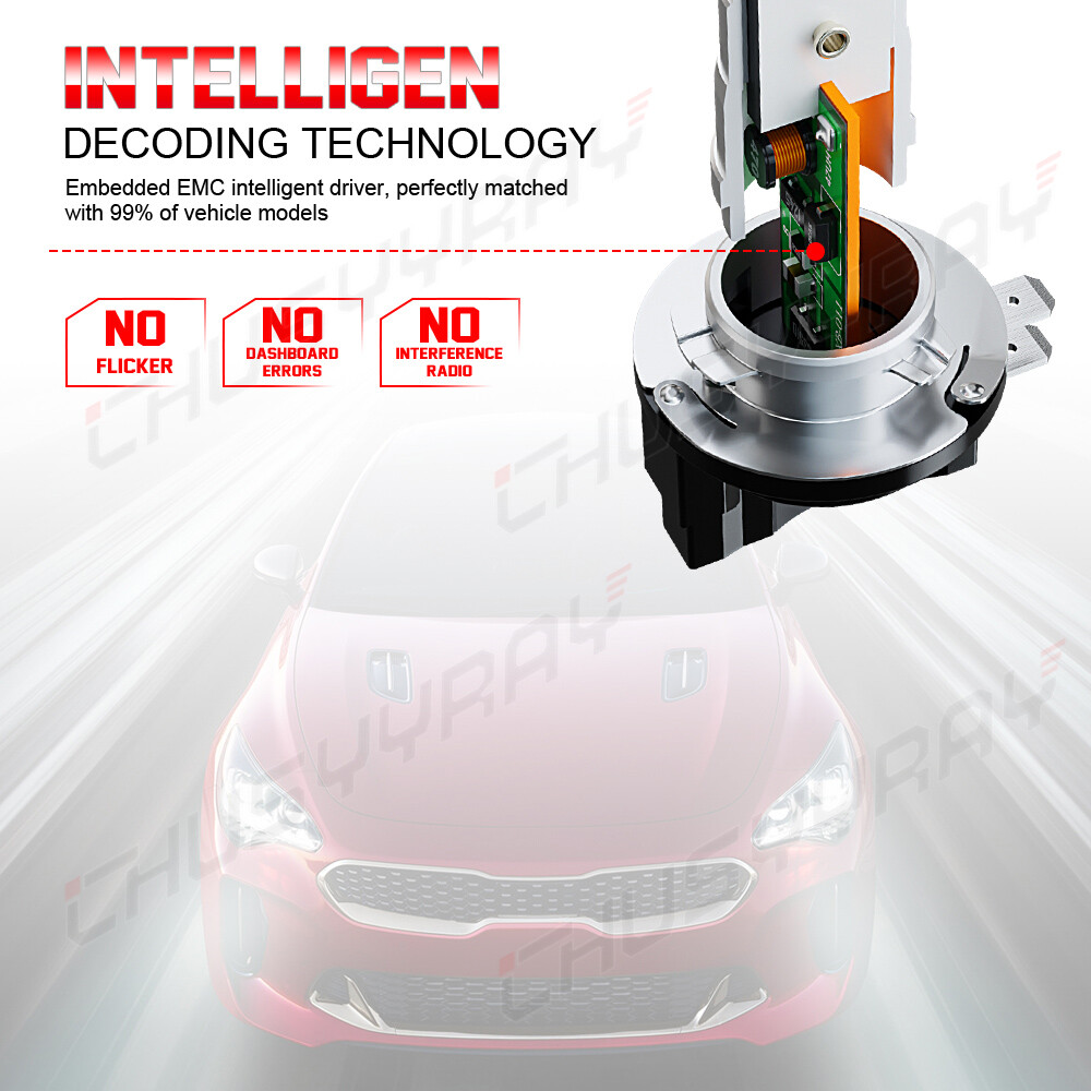 6x H7 H11B H11 LED Headlights + Fog Light Bulbs FOR Hyundai Santa Fe 2013-2016