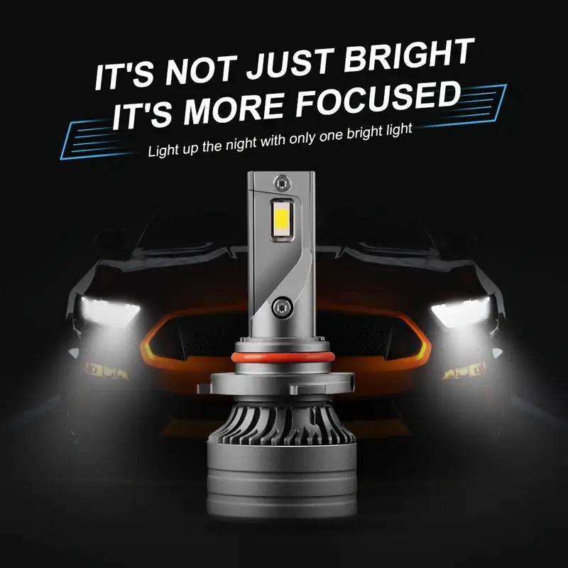 CAN BUS 9005 H11 LED Headlight Combo White Light Bulb High Low Beam 4PCS