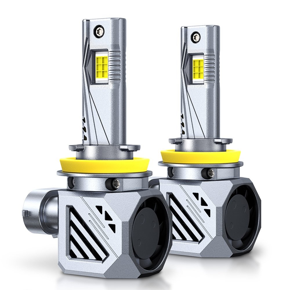 AUXITO H11 H8 LED Headlight Bulb Low Beam 60W 6000LM Super Bright A1Ultra Series