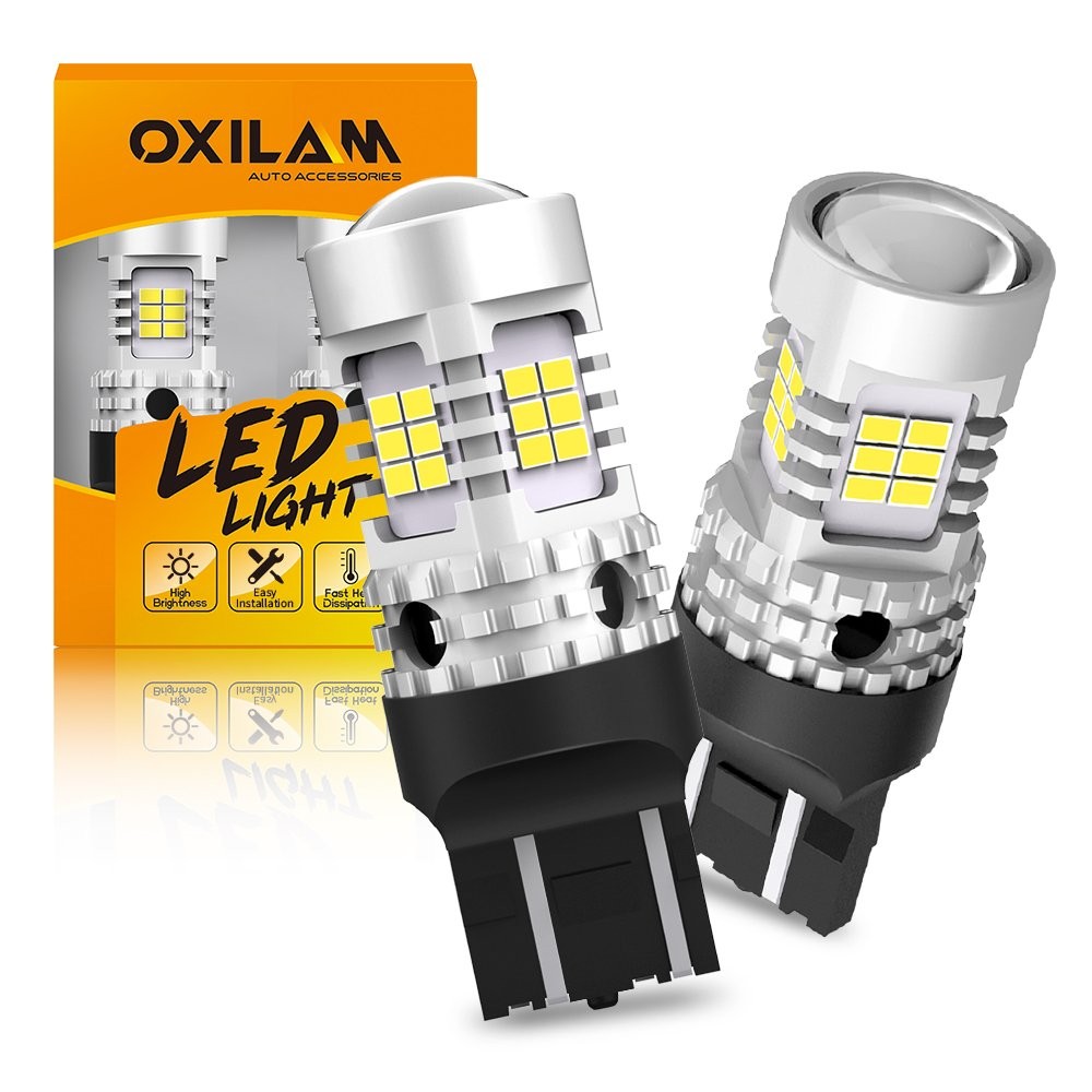 7443 7444 Led Turn Signal Light Bulbs Anti Hyper Flash Super Bright White 2-10X