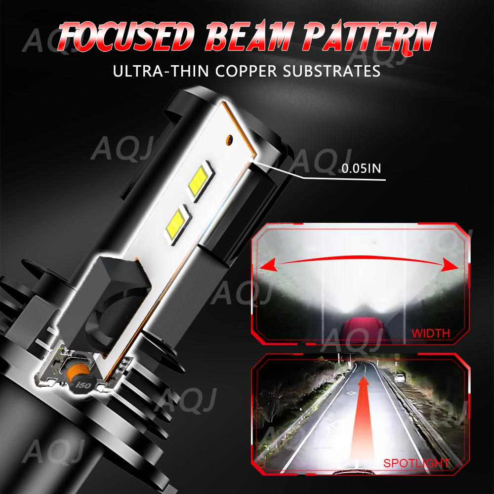 For Yamaha R1 LED HID 1998 1999 2000 2001 2002 2003 Headlight Bulb High Power