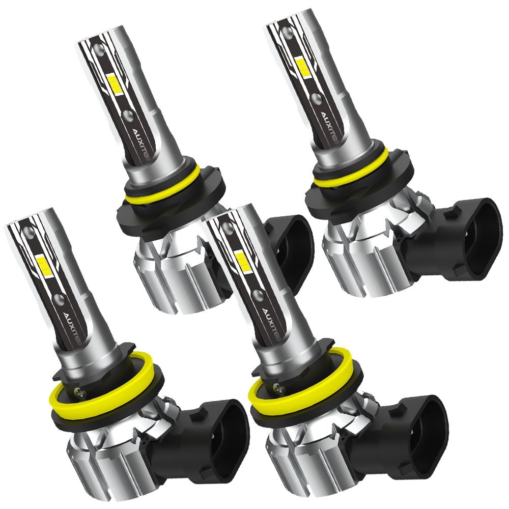 9005 H11 LED Headlights High Low Beam Bulbs 100W Super Bright 6000K Cool White