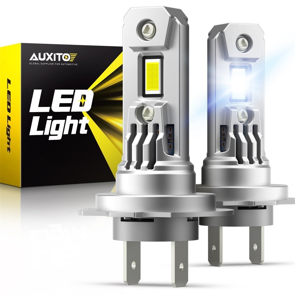 2x H7 LED Headlight Bulb High or Low Beam Super White 30000LM Lights 1-10Set