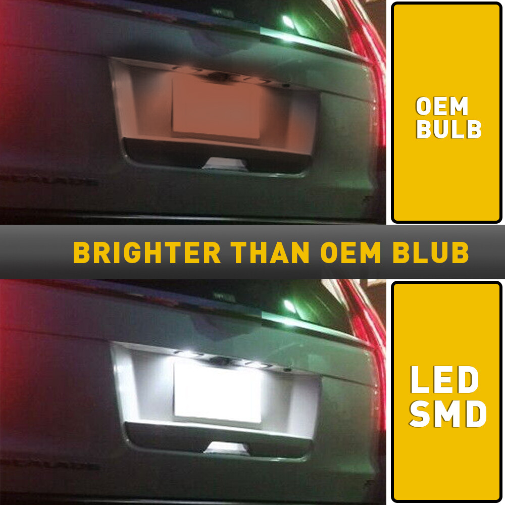 LED License Plate Light White for Cadillac ATS Escalade | Escalade ESV 2015-2020