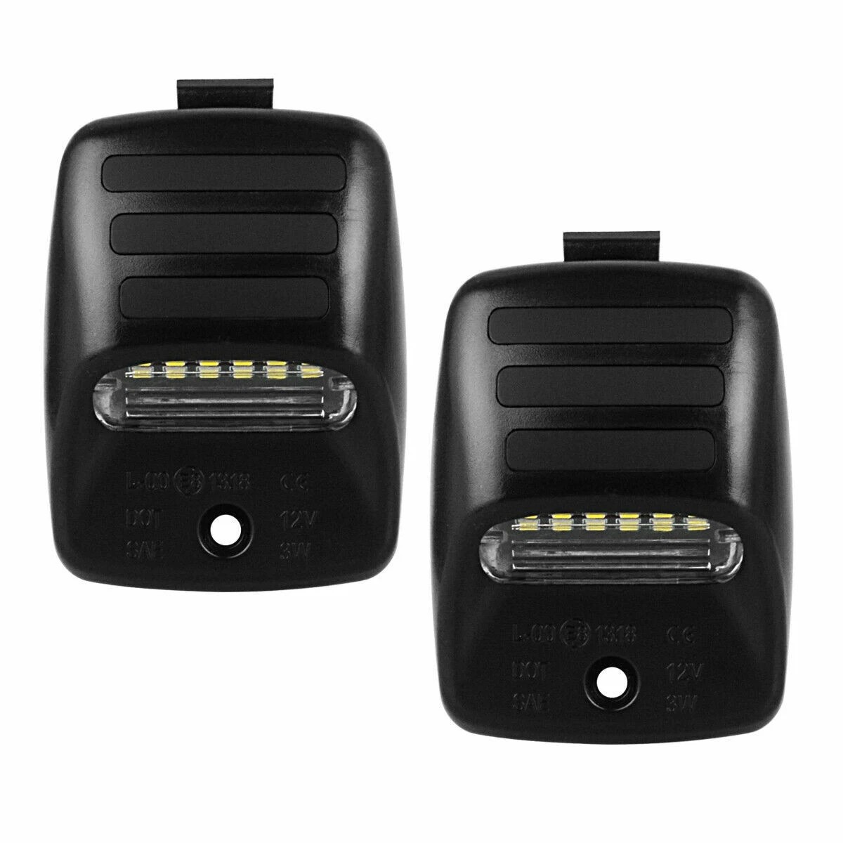 Car LED License Plate Lights Tag Lamp For Toyota Tundra 2000-2013 Tacoma 2006-15