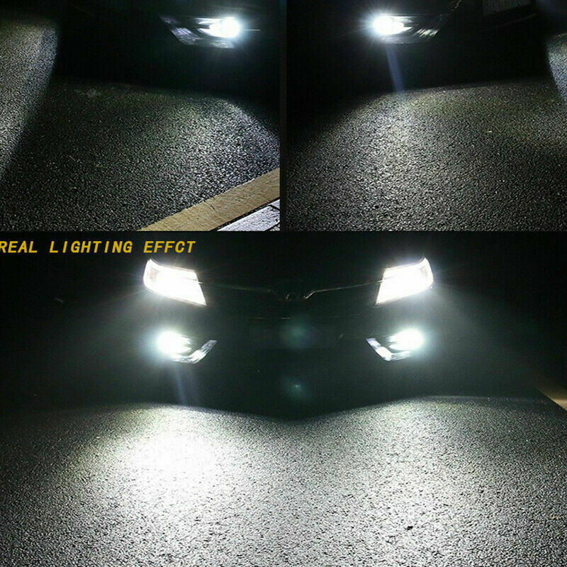 H11 LED Headlight Super Bright Bulbs Kit 8000K White 330000LM High/Low Beam