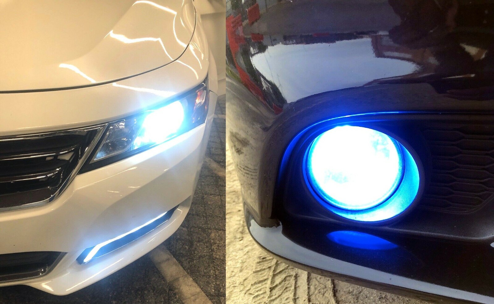 HID Xenon D1S Two Bulbs Head Light 8000K Icy Blue Bi-Xenon Replacement Plug Play