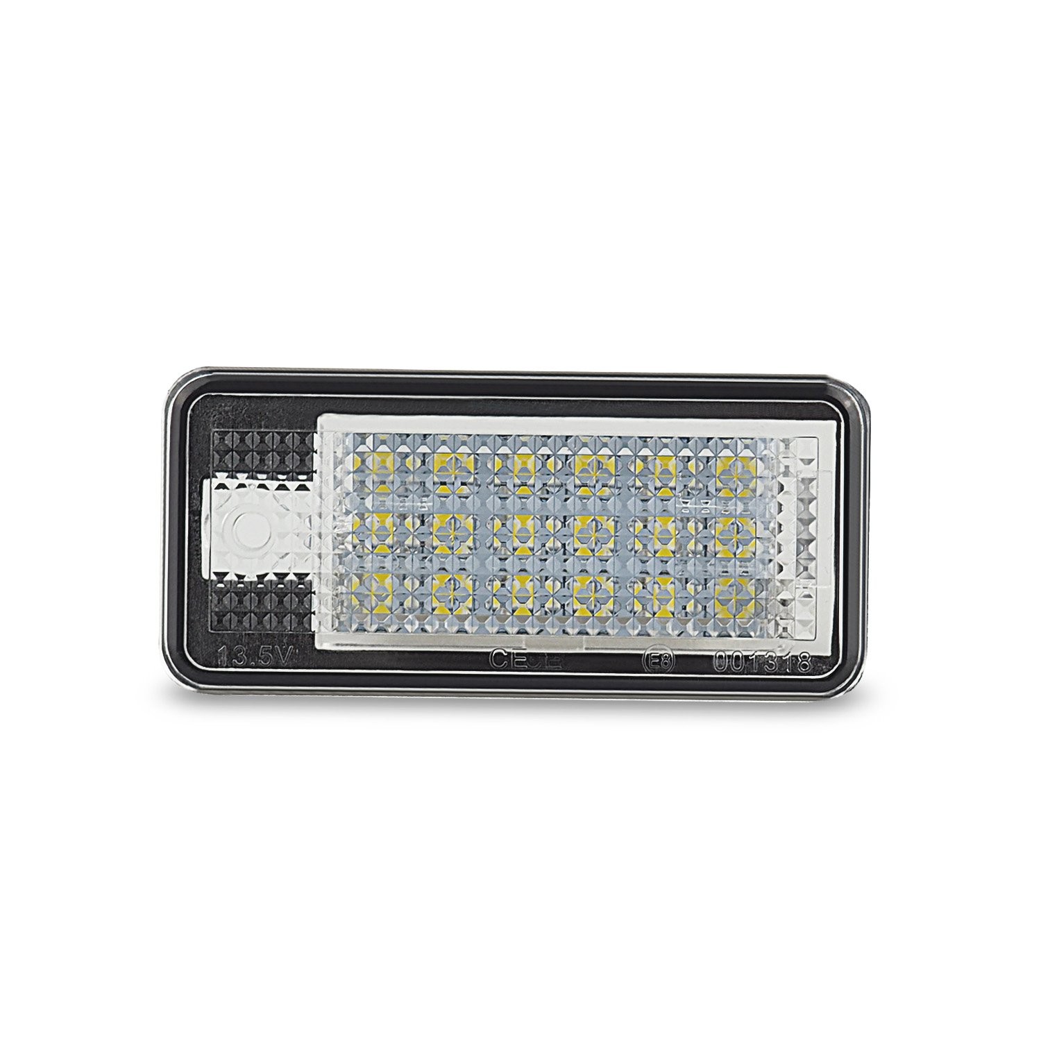 2X CANBUS LED License Plate Light For Audi A3 S3 A4 S4 A6 S6 B6 A8 S8 Q7 RS4 RS6