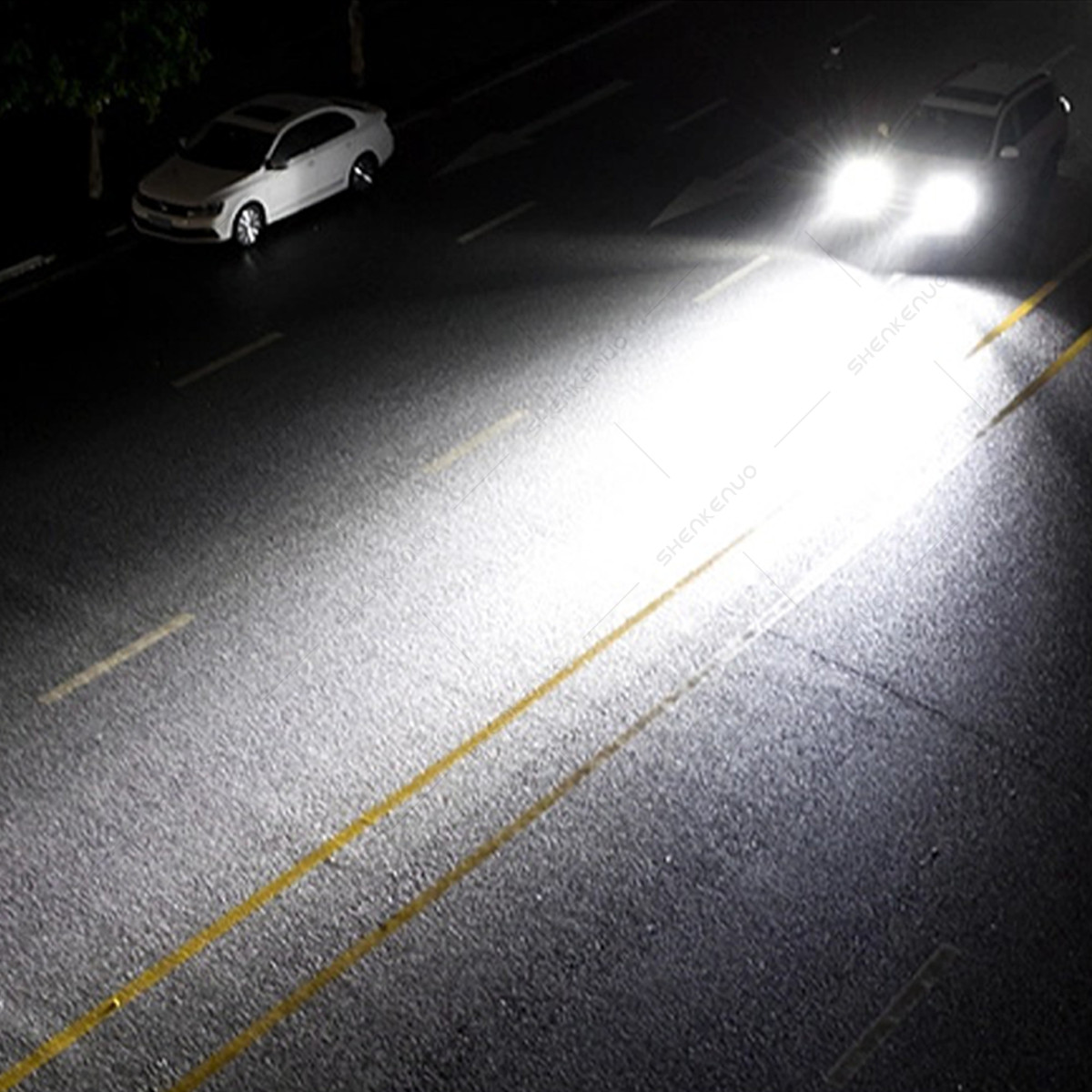 2x H7 LED Headlight Bulb Kit High or Low Beam 330000LM Super Bright White 6000K