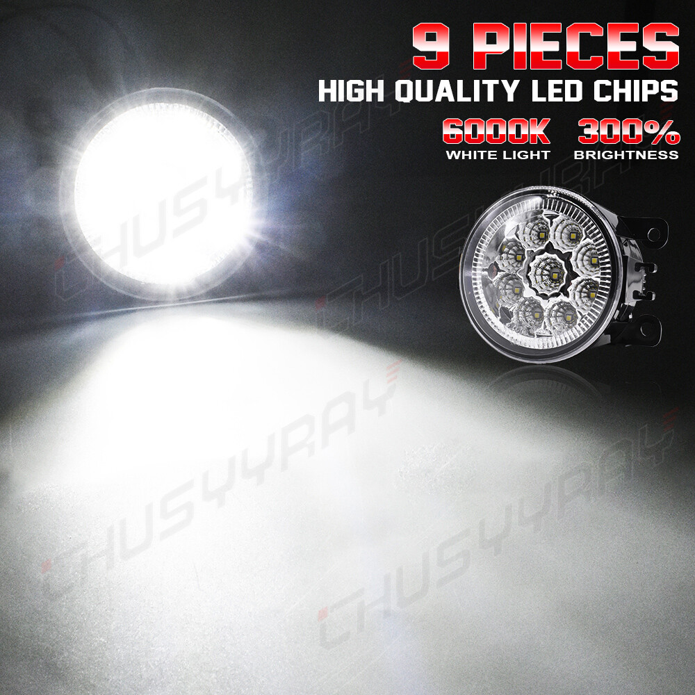 LED Front Left&Right Bumper Fog Light Driving Lamp For Acura TL 2012-2013 2014
