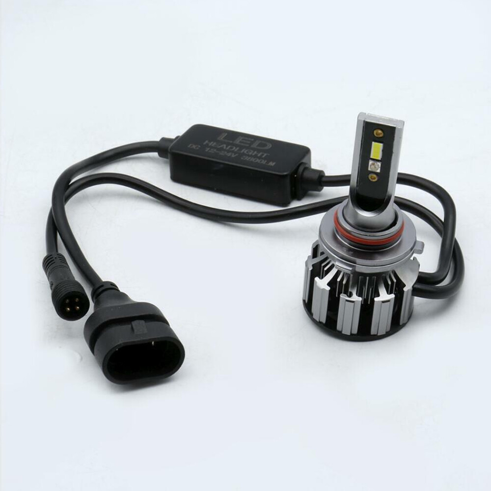 2Pcs 9005 HB3 RGB LED App Control Headlight Bulbs For Ford F-150 Ram Chevy etc