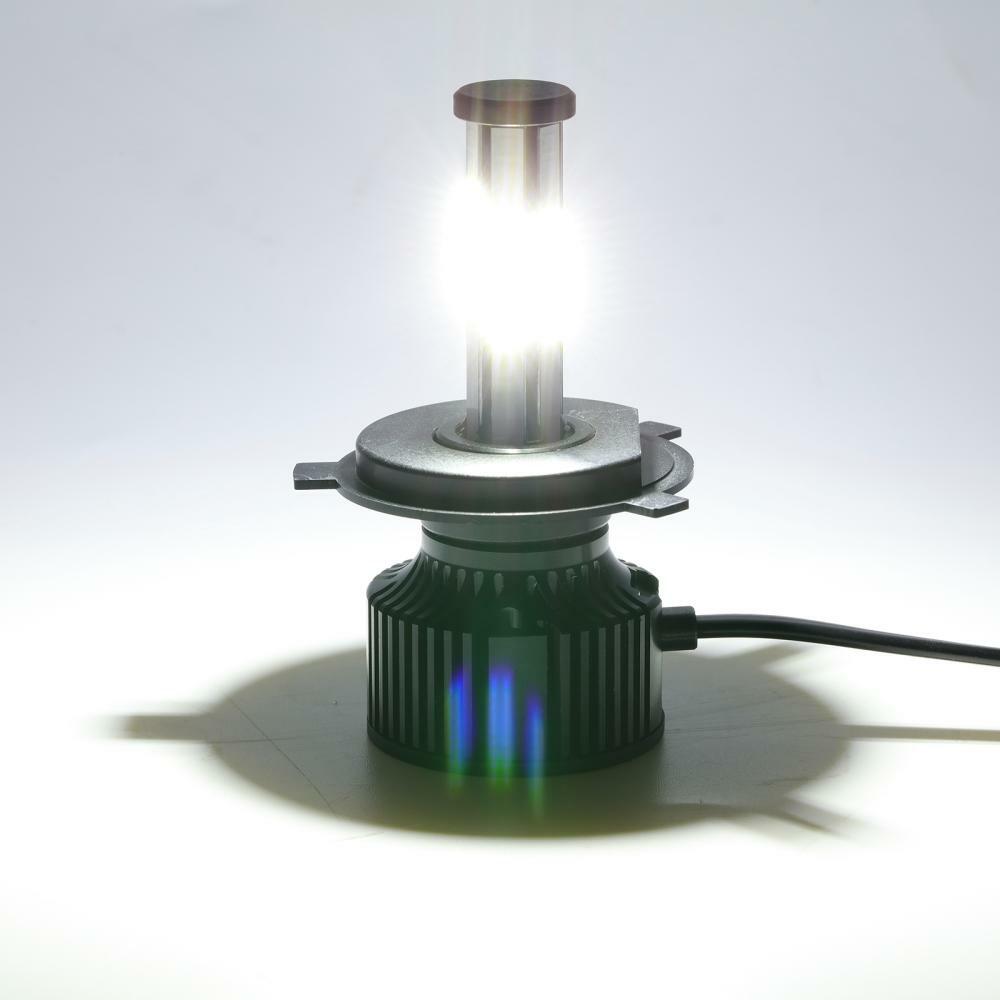 6-Sides H4 9003 420000LM 2800W LED Headlight Kit Hi-Lo Beam Bulbs 6000K White 2x