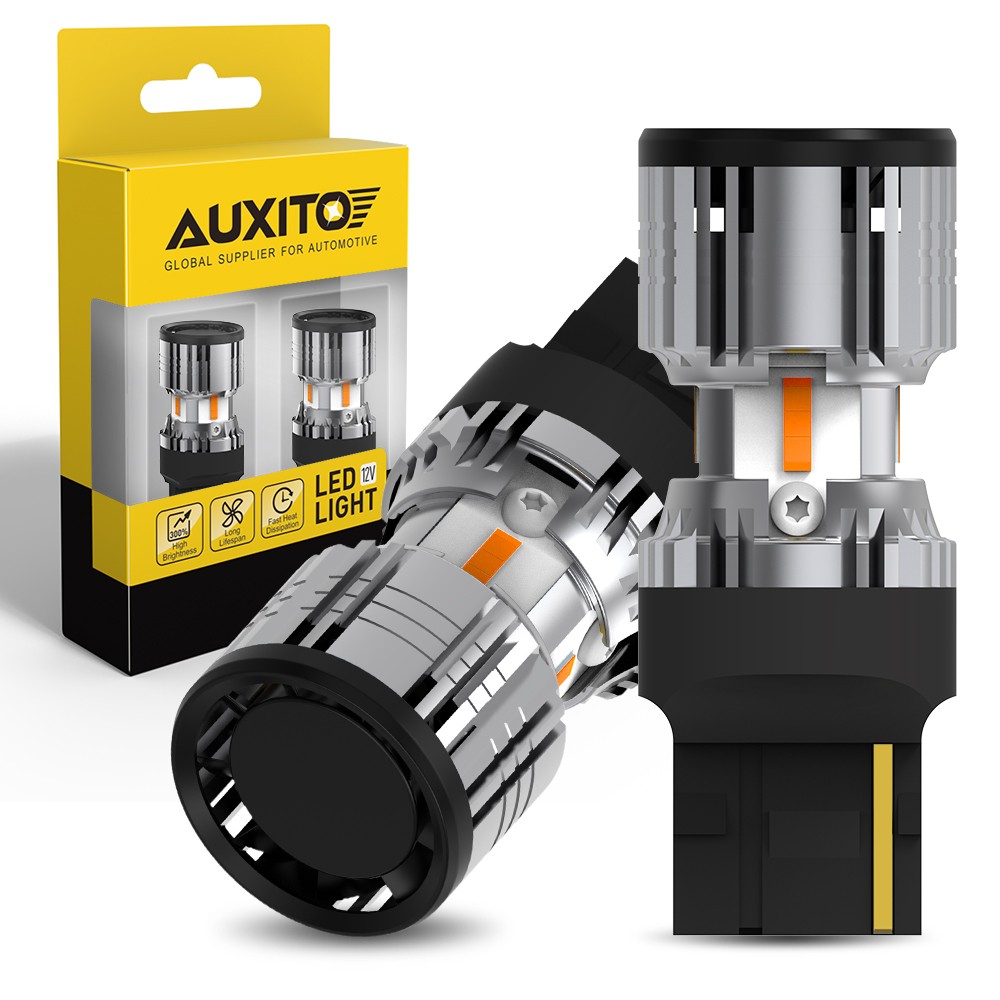 7440 LED Bulbs Amber Yellow with Built-in Resistor Anti Hyper Flash 7440NA T20