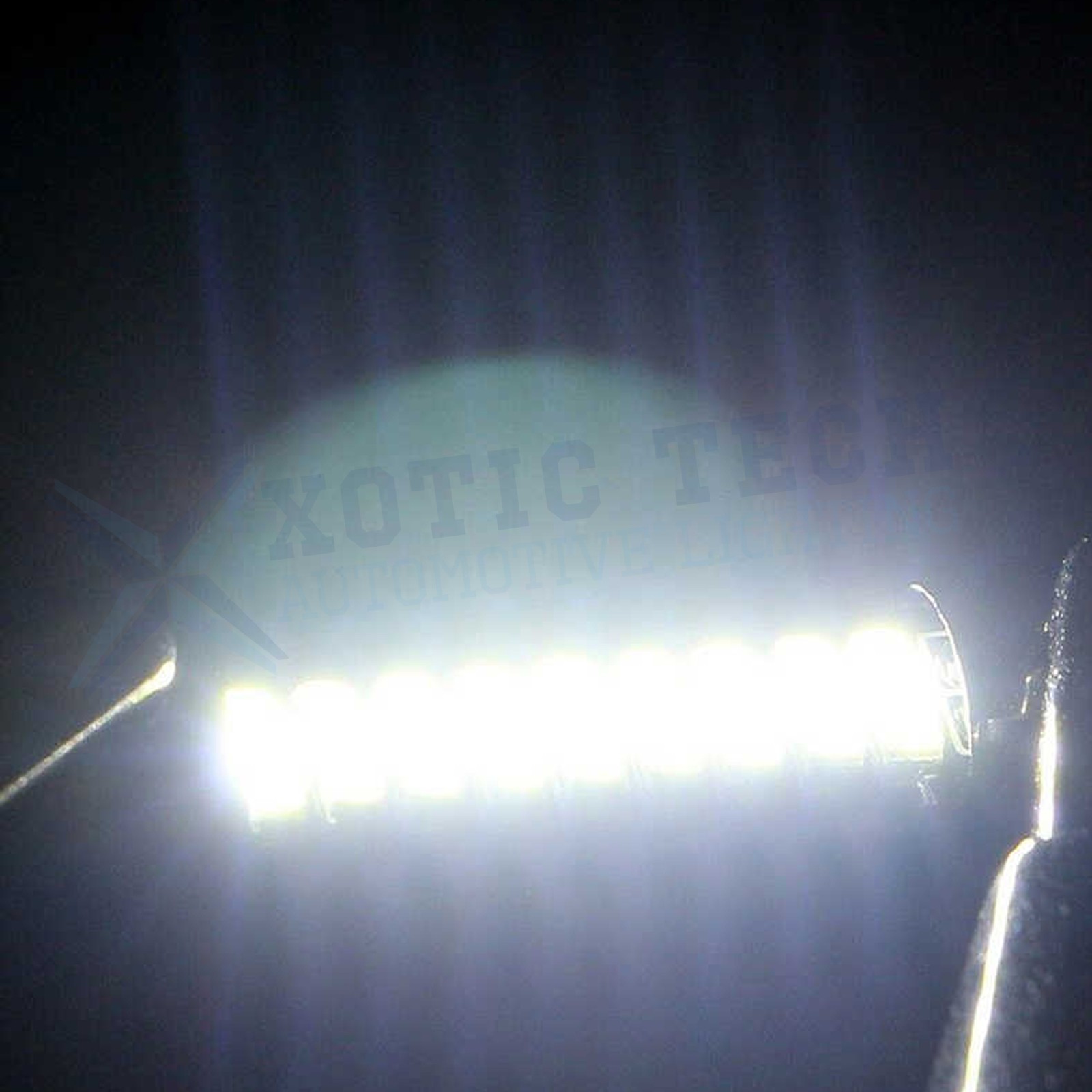 2x Pure White 29MM 6411 Bright 9-SMD LED Fuse Sun Visor Vanity Mirror Light Bulb