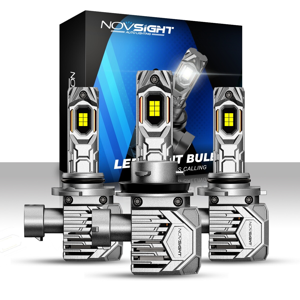 Pair 9005 HB3 9006 HB4 H8 H9 H11 LED Headlight Bulbs 130W 30000LM Hi/lo Beam NEU