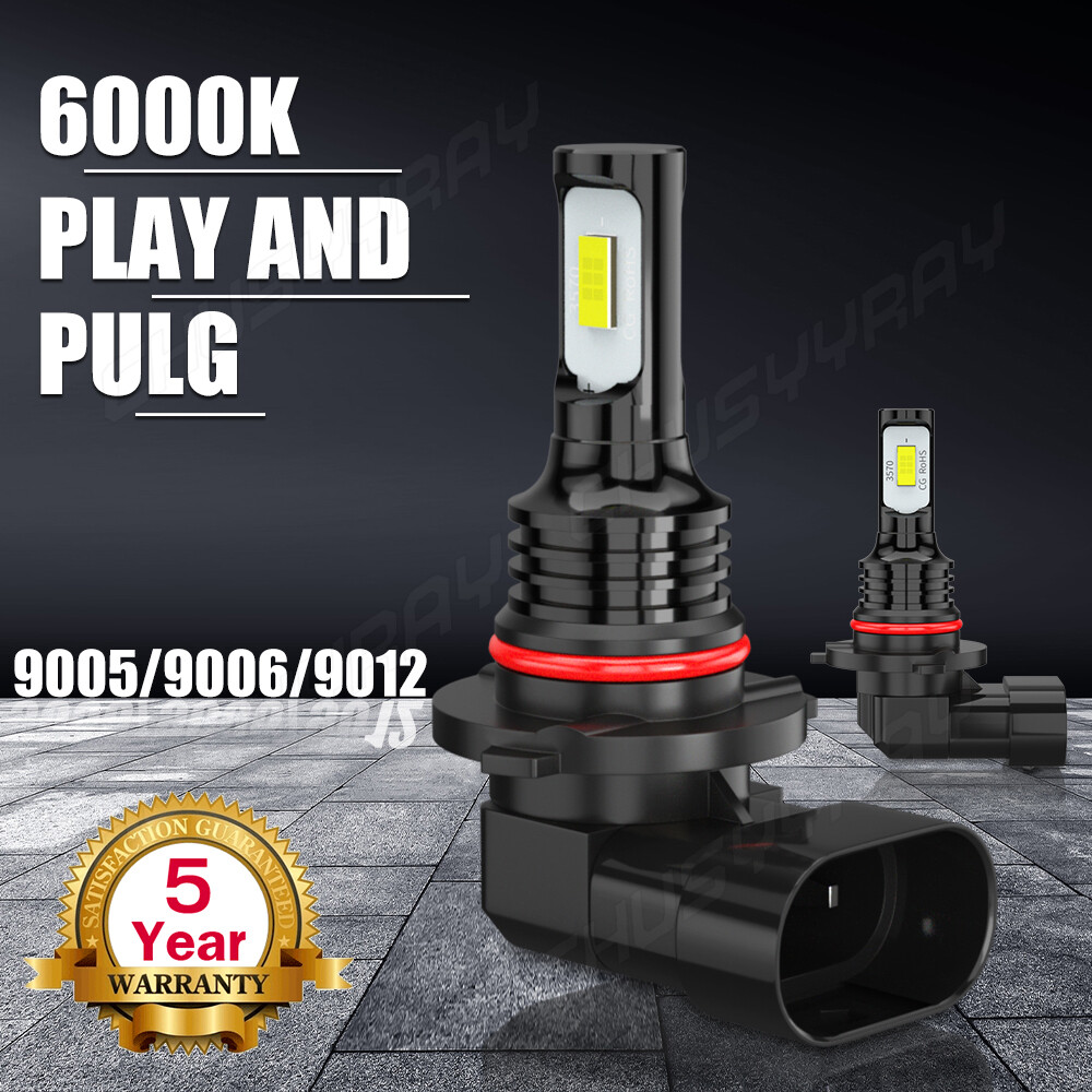 2 SUPER Brite LED headlight bulb for Honda ATV 34901-HN2-000 12v 45w upper light