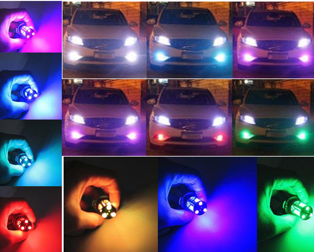 Error Free H11 LED projector RGB Fog Light Bulbs For BMW E90 325 328 335i
