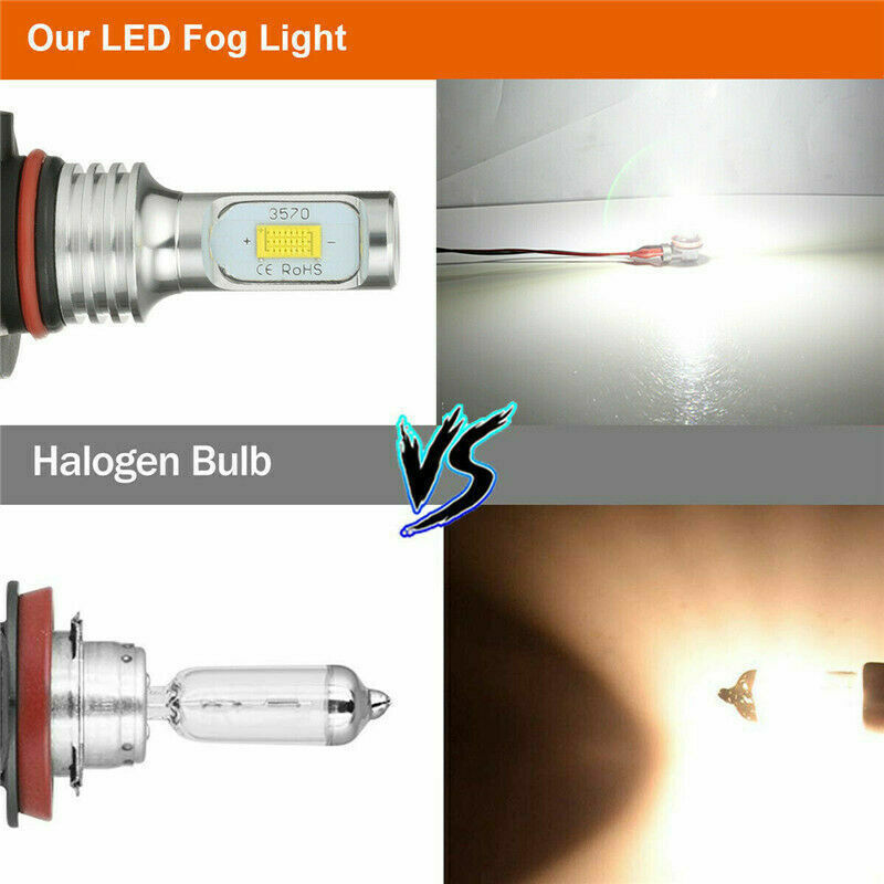 4x LED Headlight Combo High Low Beam Bulbs Kit Super White Bright Lamps 9005 H11