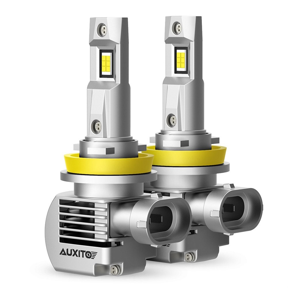 AUXITO 4X 9005 H11 Combo LED Headlight Kit Bulbs 6500K High Low Beam 60000LM