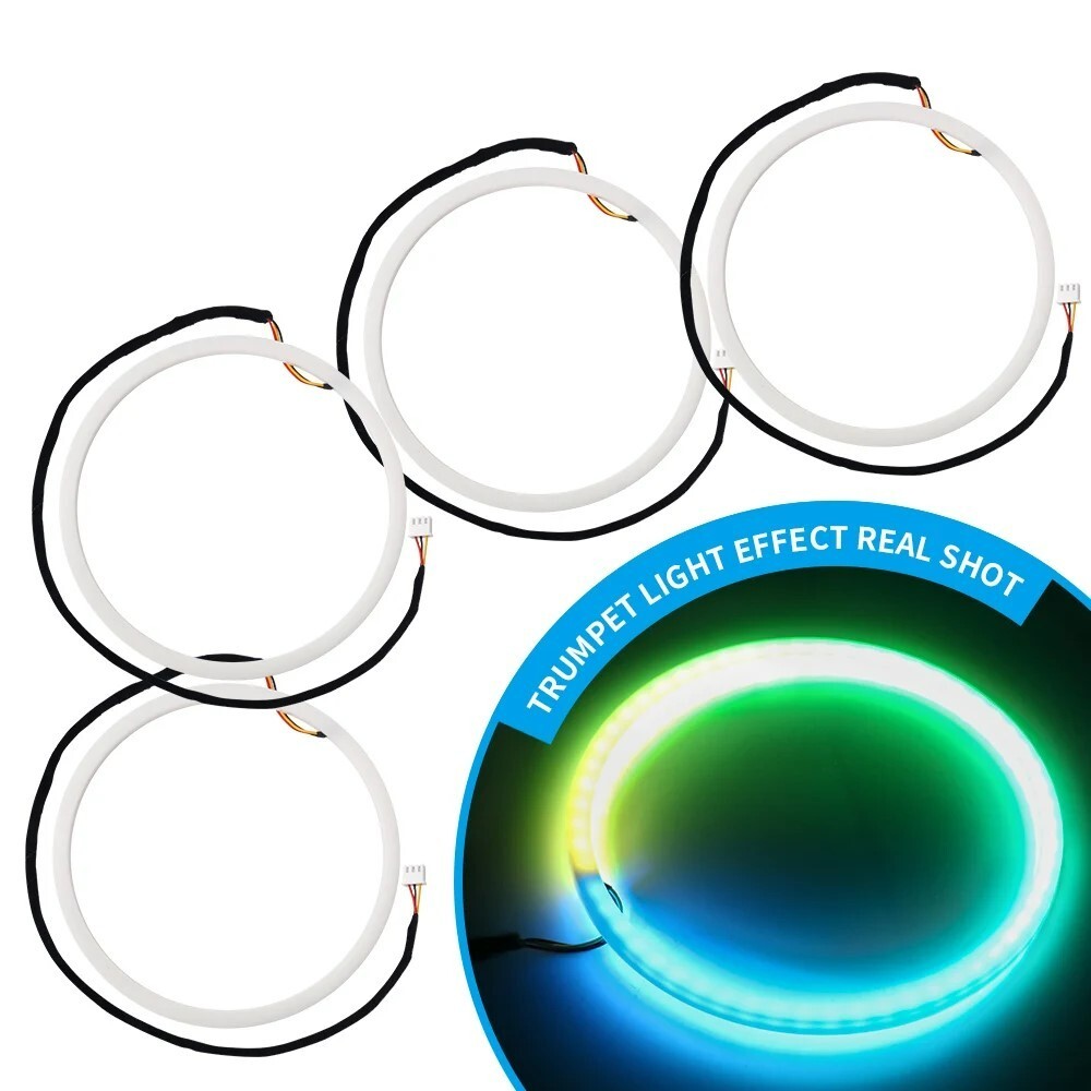 RGB Symphony Car Atmosphere Interior LED Acrylic Guide Fiber Optic Ambient Light