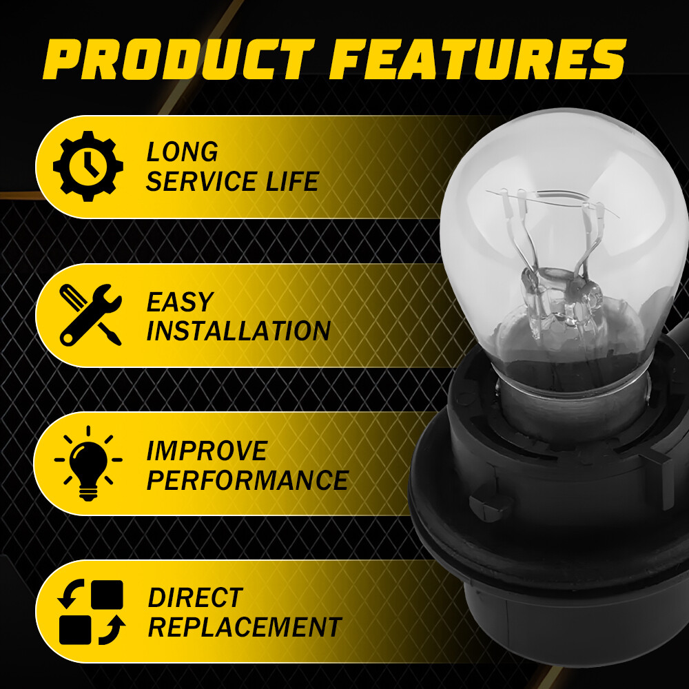 For 2014-2021 Jeep Renegade Front DRL Daytime Running Light Bulb Socket 3-Pin 2X