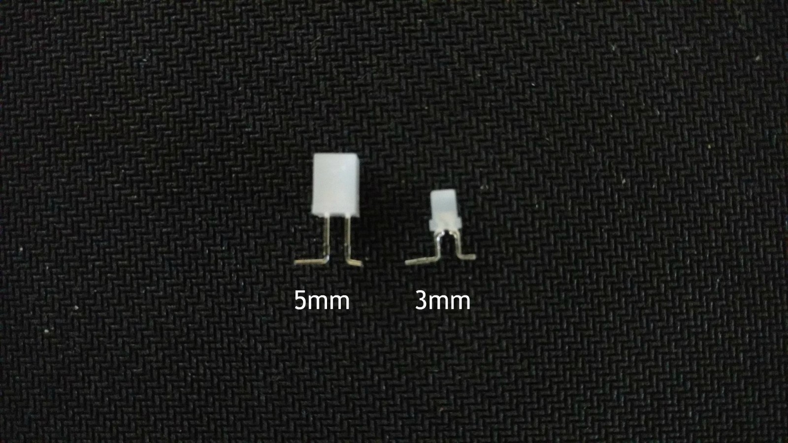 Warm White 3mm 12v LED Cubes for GM Dash Bulbs Switches Built In Resistor 50 Qty