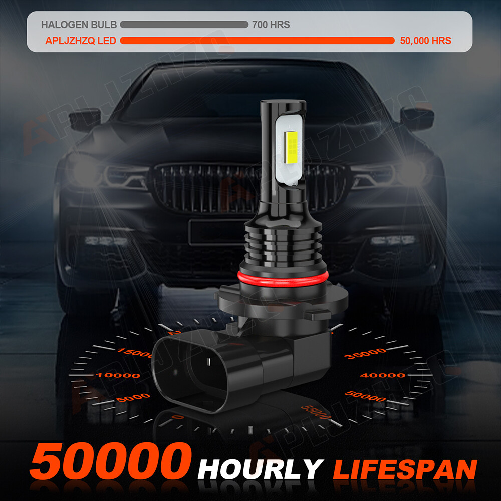 For Chrysler 300 2005-2009 LED Headlights + Fog Lights Bulbs 6500K Clear White