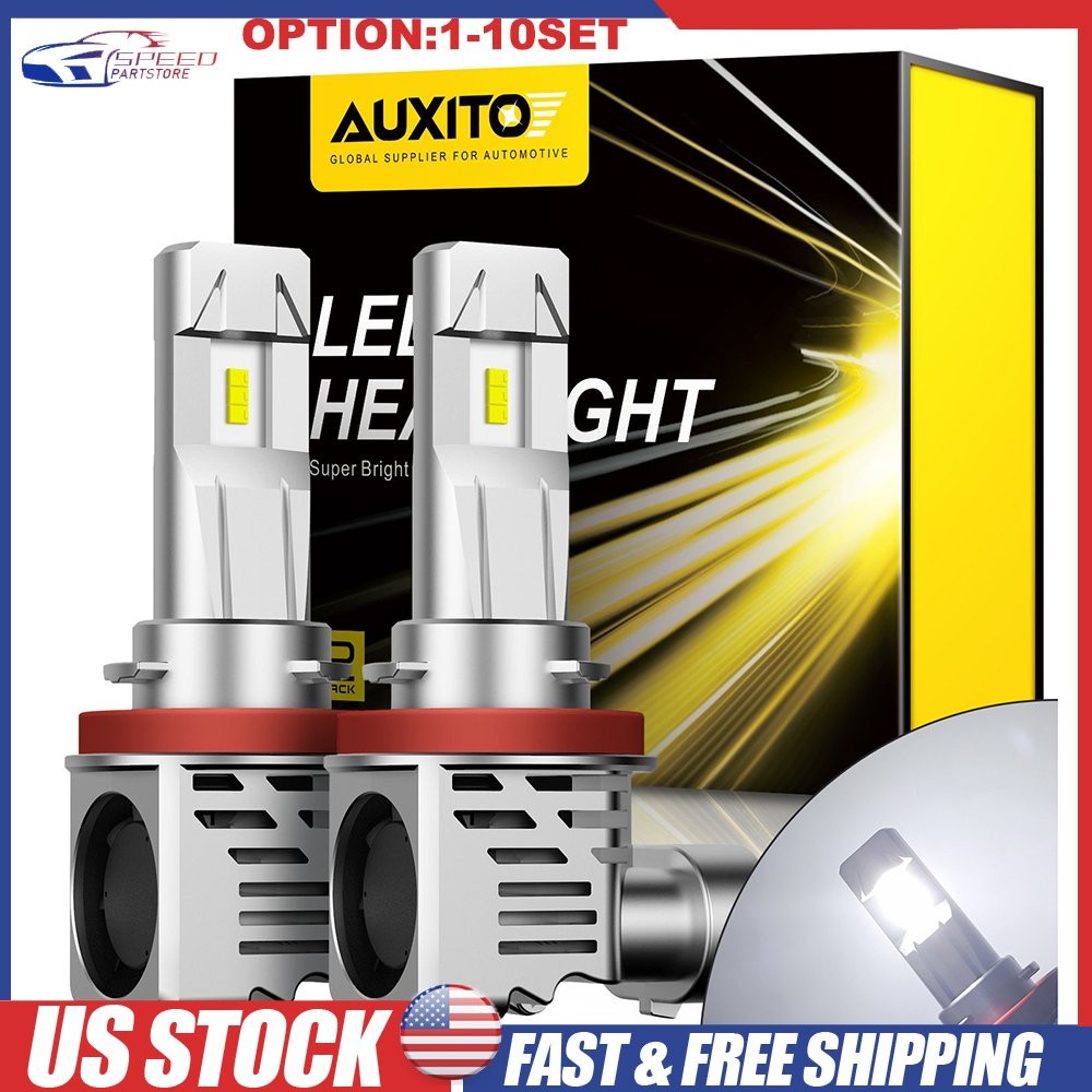 H8 H9 H11 LED Headlight Kit 3600000LM High Low Beam Bulbs Fog Light White 2-20X