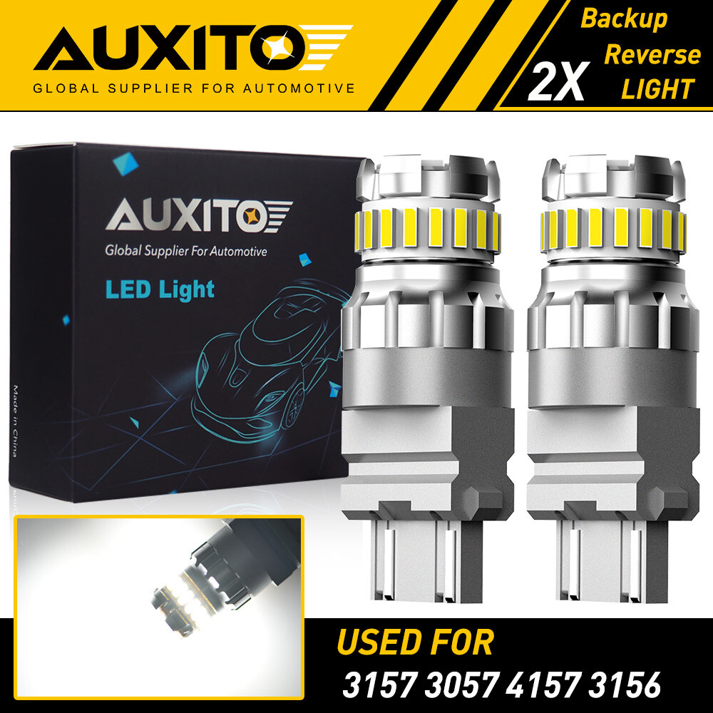 AUXITO 3157 4114 4157 LED DRL Driving Daytime Running Light Bulb White 23SMD EOA