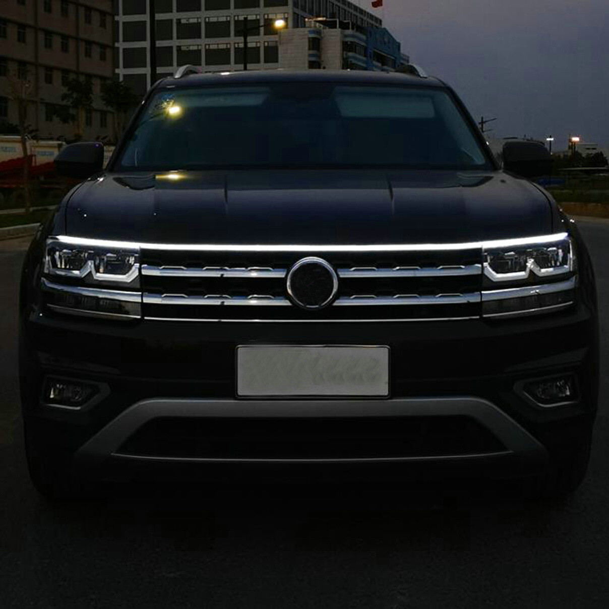 1PC 12V LED Car Daytime Running Light Strip LED Hood Lamp Waterproof