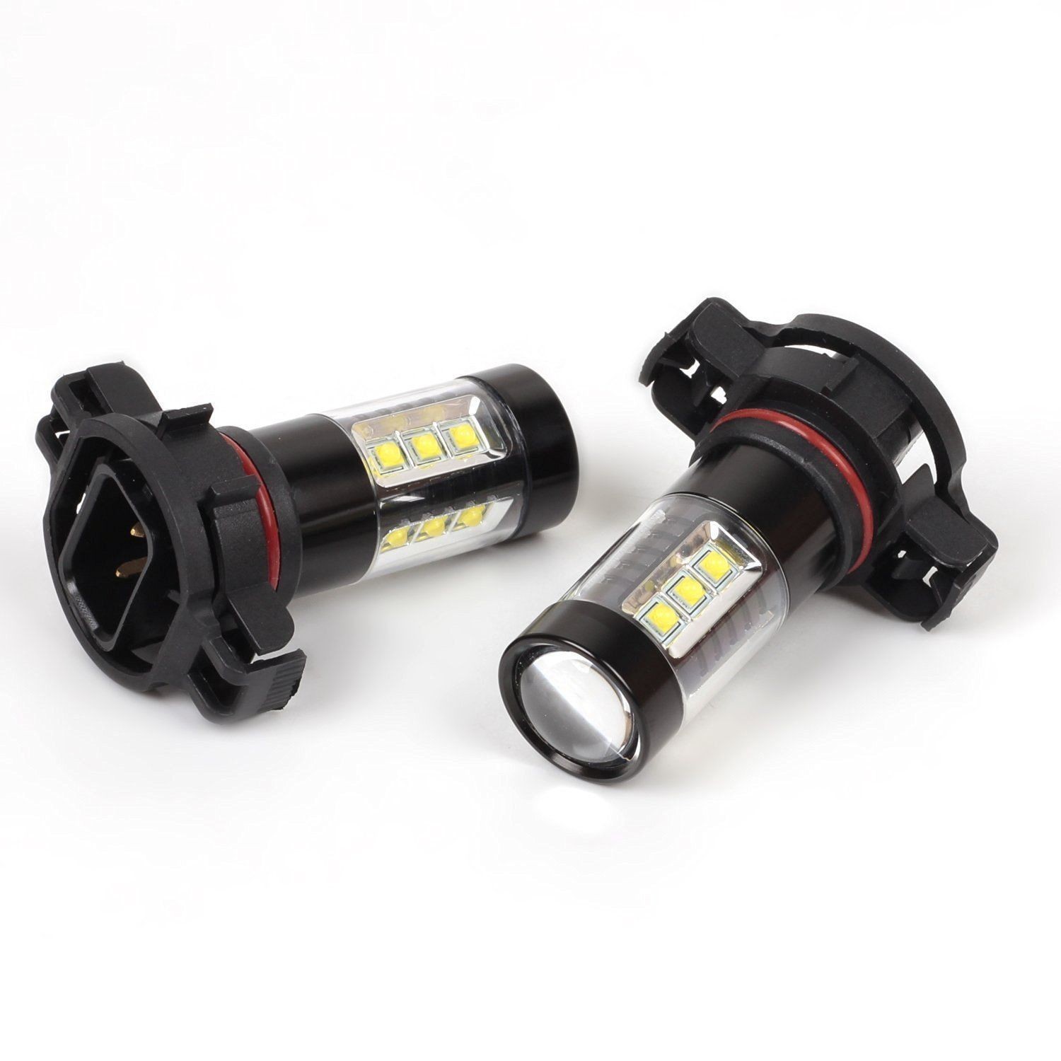 2PCS 100W H16 5202 LED Fog Light Bulb 6000K For 2007-2018 GMC Sierra 3500HD