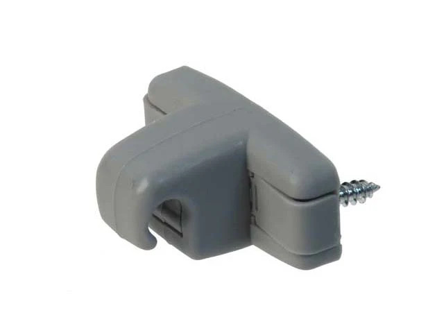 BMW Sun Visor Clip – Light Gray | 1995-2006 51168174715–URO