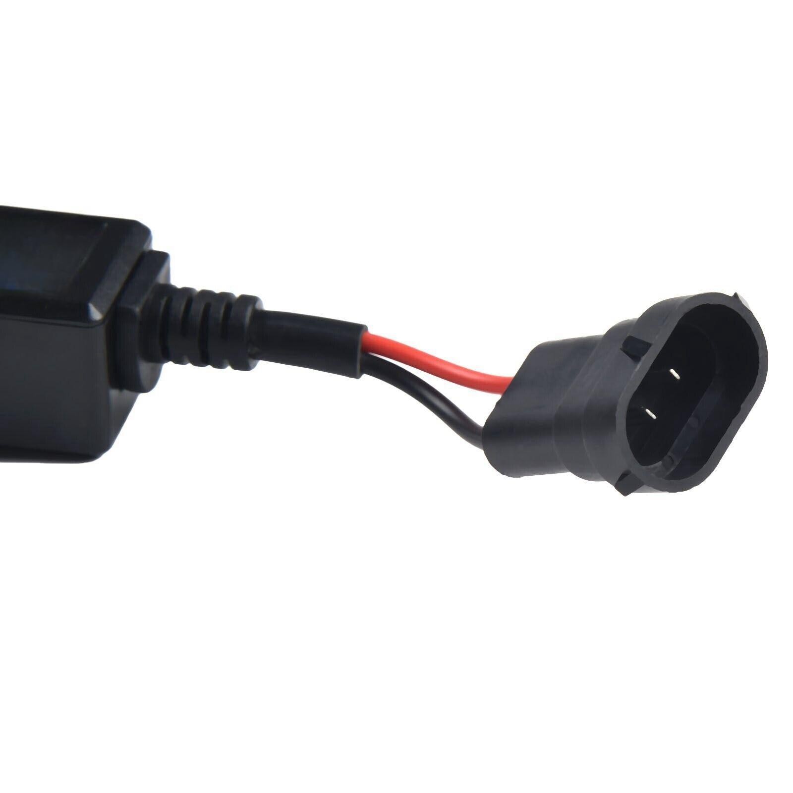 2Pcs Error Free LED Canbus Decoder For LED Car Headlight Bulb H8 H9 H11