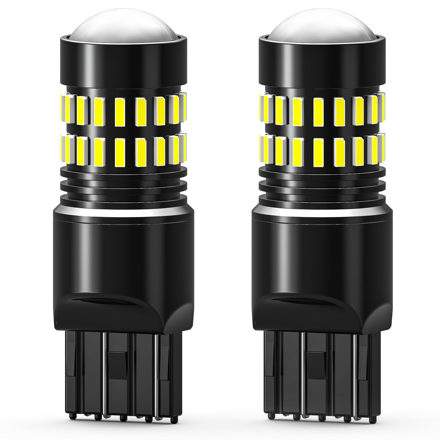 2X AUXITO 7443 7440 LED Back Reverse up Tail Signal Light Stop Light Bulb CANBUS