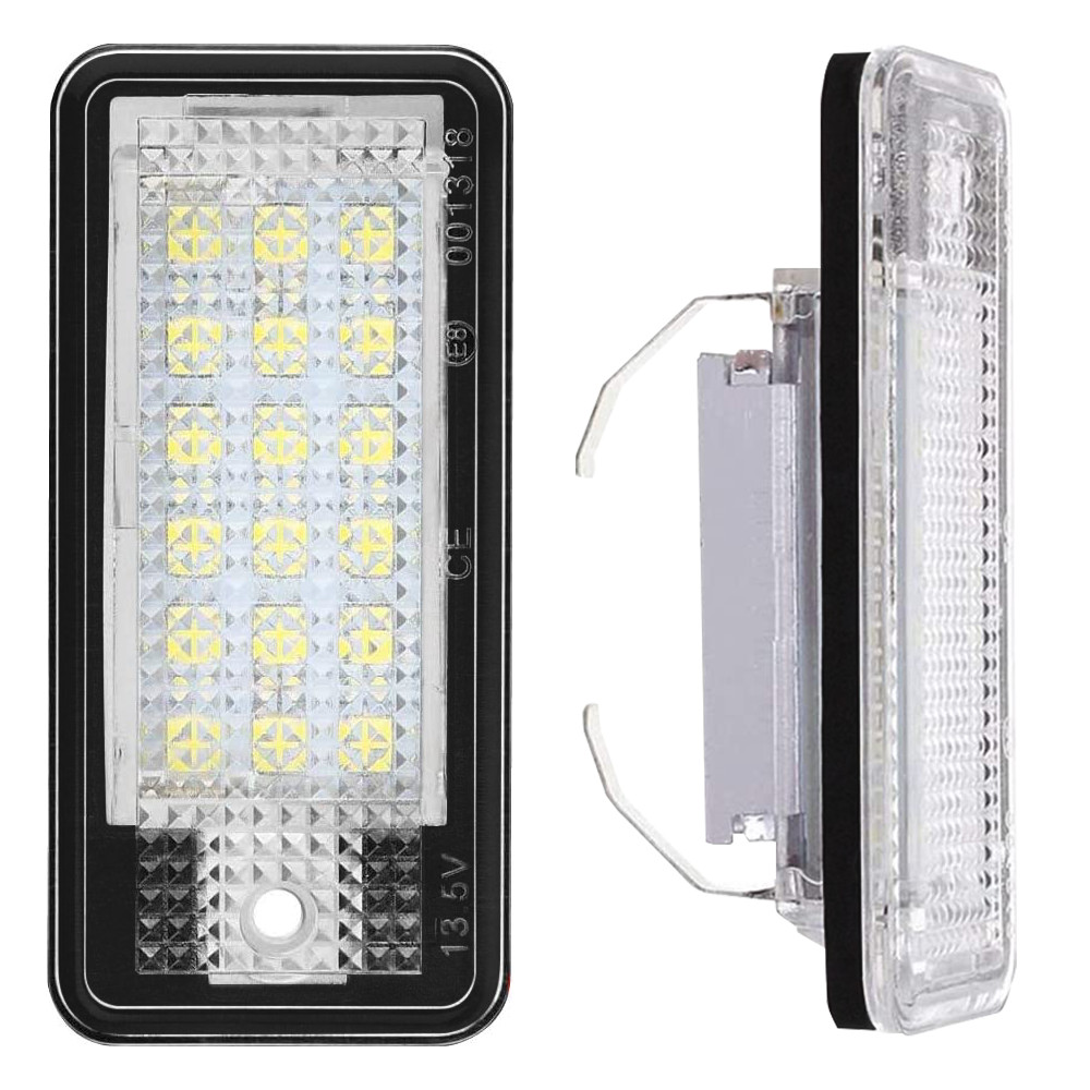 For Audi A3/S3 A4/S4/B6 S6 Q7 A8/S8D3 License LED Plate White Light X2 800LM US