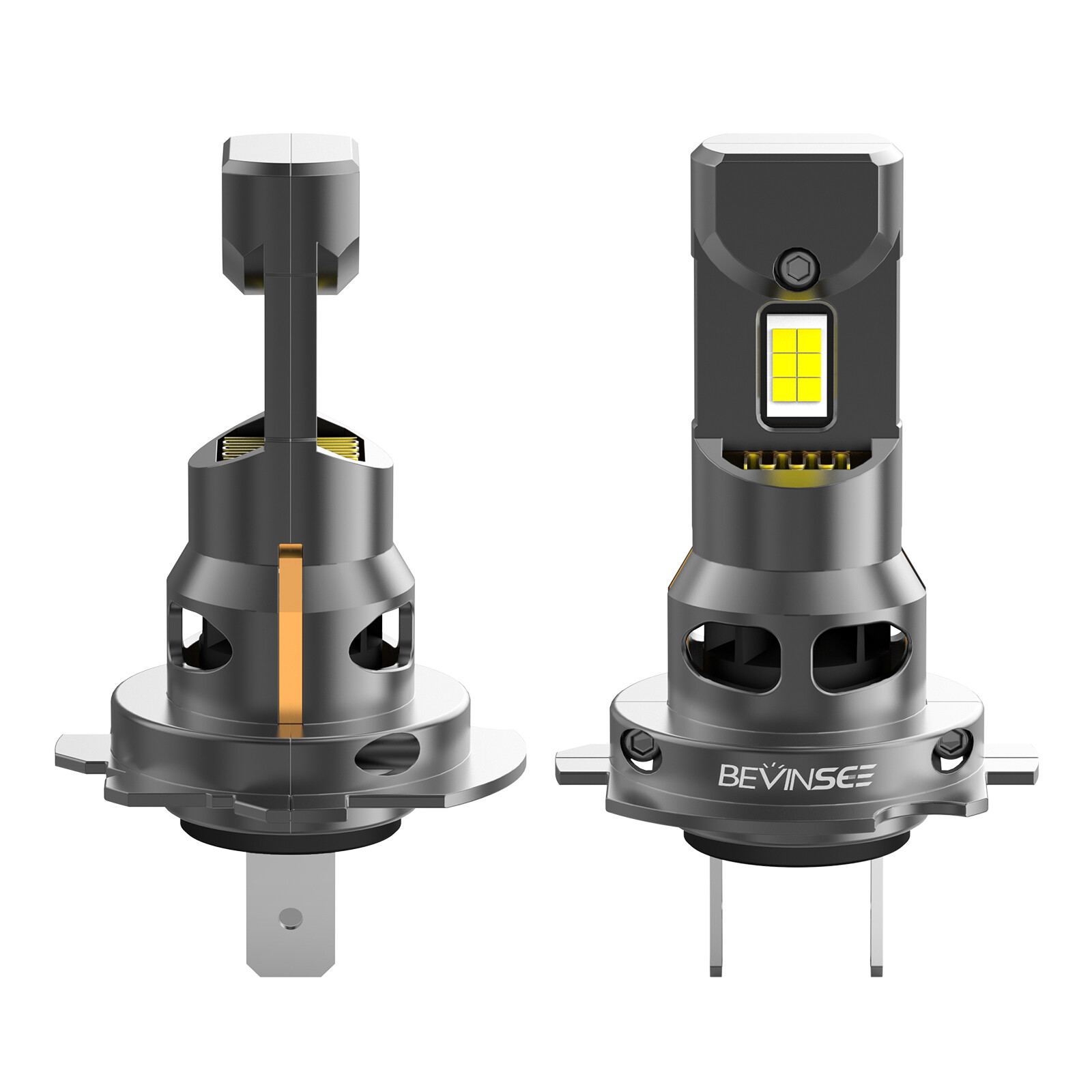 H7 LED Headlight Bulbs 70W 6000K for Kia Sorento 2003-2006 2014-2020 Cold White