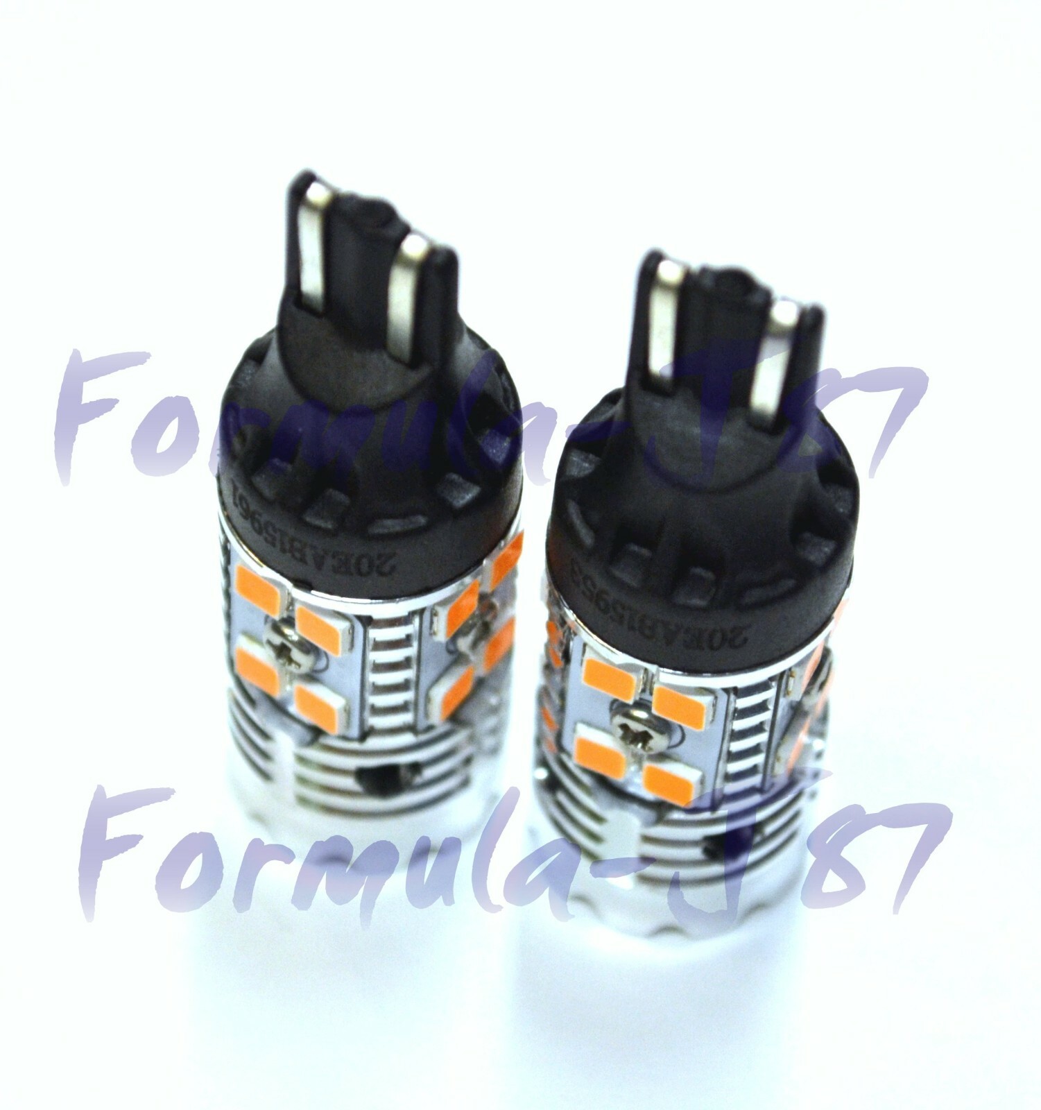 Canbus Error Free LED Light 916 Amber Two Bulb Rear Turn Signal Replace Upgrade