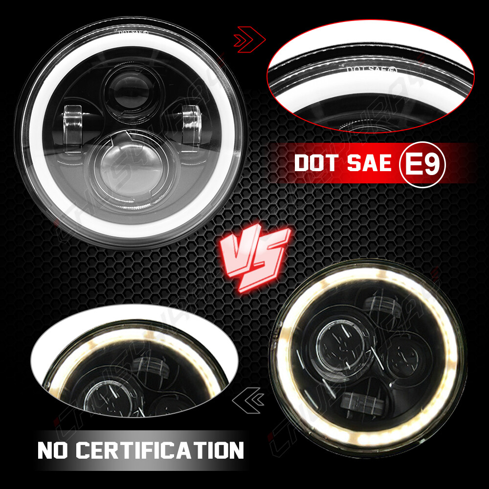 7 inch Led Headlights for Mercedes Benz G500 G55 AMG 2002 2003 2004 2005 2006
