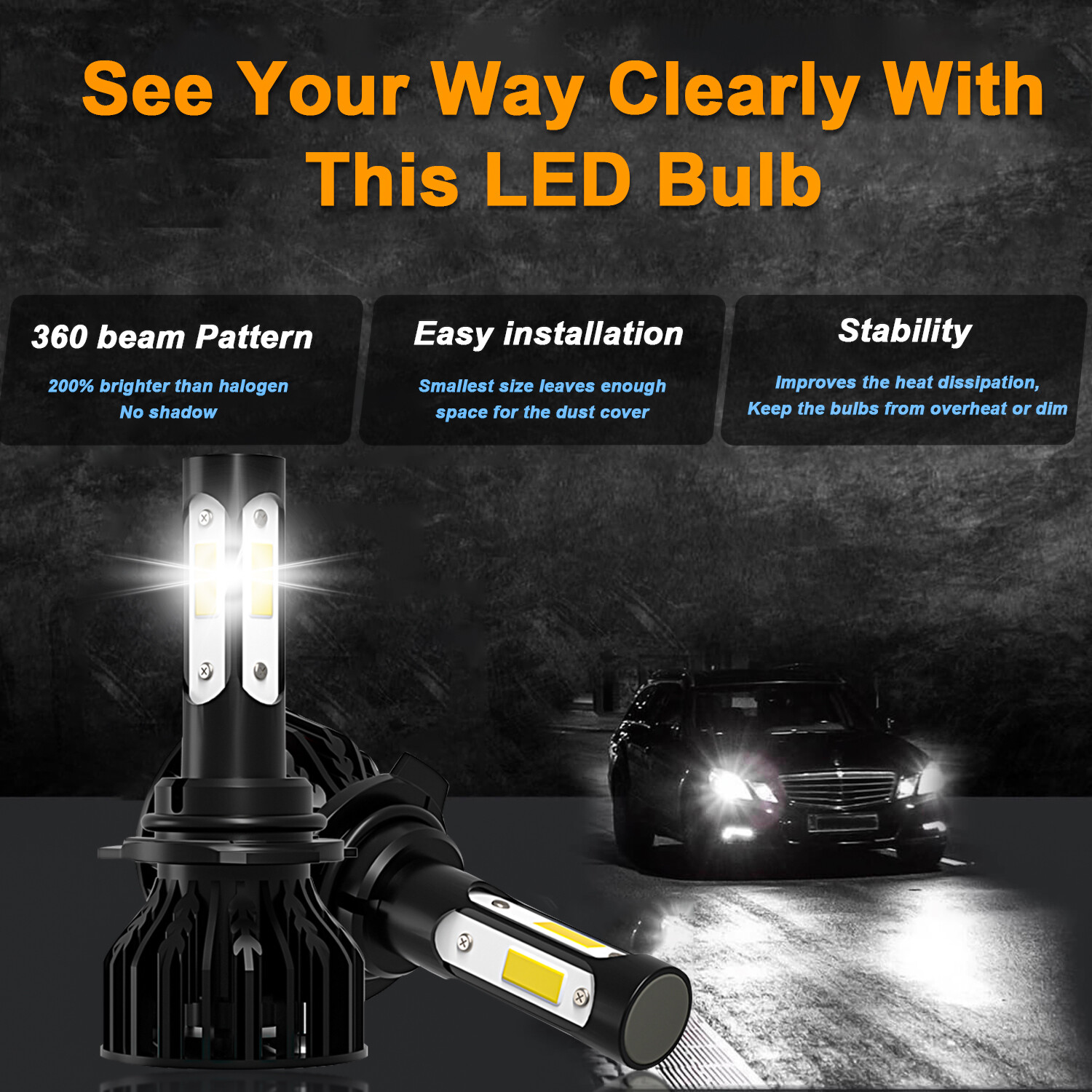 Para FIT Chevrolet Colorado 2015 2016 2017 2018 2019 LED faro + luces antiniebla