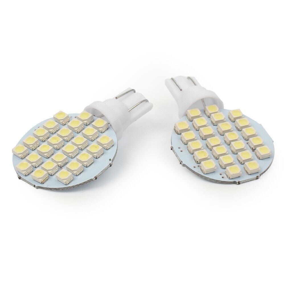 20x T10/921/194 RV Trailer Landscaping 24SMD Interior LED Light Bulb Super White